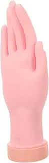 DRESSOOS Manicure Training Hand Model Hand Model for Nail Practice Simulated Hand Nails Practice Hand Practice Hand for Nails Simulated Nail Practice Hand Practice Hand for Acrylic Nails