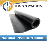 Natural Insertion Sheet Rubber Matting 1200mm W - 1.5mm, 3mm, 4.5mm, 6mm & 9.5mm