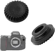 2 Flash Sync Caps for DSLRs, Lens Cap Set, Remote Port PC Cap Cover Set, for X-T1 X-T2 X-T3 T4, X-H1 GFX50S GFX50R, Flash PC Sync Connector Cap Cover for Camera