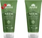 Neem & Tea Tree Body Scrub. Vegan, Cruelty-Free, Dermatologically-Tested, 2 X 20