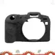 1 件套相機保護套矽膠套機身蓋保護框黑色相機配件適用於佳能 EOS R8 相機 qeufjhpoo1