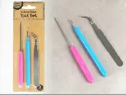 3pcs Quilling Paper Tool Set Lucky Star Craft DIY Gift Craft Handmade Kit