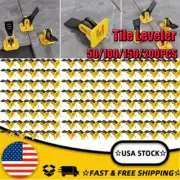 Reusable Floor Tile Leveling System Positioning T-lock Locator Spacer Tool US