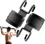 Hook Straps Weight Lifting,Fitness Wrist Straps Hand Grips | Gym Lifting Pull Up Hooks for Powerlifting, Bodybuilding, Shrugs, Rows, Deadlift