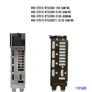 1pcs ROG-STRIX-RTX3080-10G-GAMING FOR ASUS IO I/O SHIELD Back Plate BackPlate