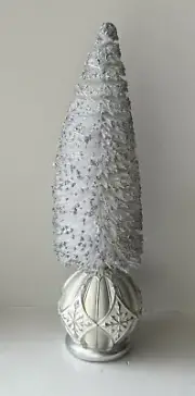MacKenzie-Childs Crystal Palace Illuminated Bottle Brush Tree Small - Brand New!