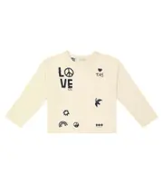 [The New Society] The New Society x SmileyWorld Love & Change T-shirt Y 6 black