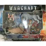 現貨 WARCRAFT電影版 魔獸：崛起 戰鬥 場景組 一盒4角色 魔獸世界