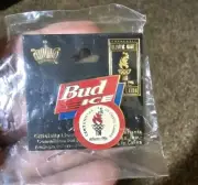 1996 Atlanta Olympics Centennial Games Budweiser Bud Ice Beer Hat Lapel Pin