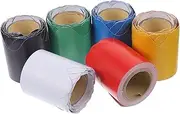 JEWEDECO 6 Rolls Wear Resistant Classroom Bulletin Board Borders Decorative Trim for DIY Craft Projects Long Paperboard Strips for School Decor