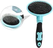 Toddmomy 1pc Pet Golden Retriever Grooming Brush Slicker Brush for Dogs Dog Brush for Poodles Dematting Comb Dog Brush for Grooming Puppy Hair Brush Pet Brush Stainless Steel Blue