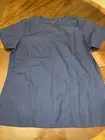 Ladies Red Panda Scrub Top Medium Free Shipping NWT S1