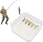 Bass Fishing Lure, Fishing Lures Baits, Rotating Spinnerbait Kit, Multicolor Hard Jig Spinner Bait, Freshwater Fishing Lures, Saltwater Fishing Baits, Trout Fishing Lures, Salmon Fishing Lures, Bass S