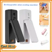 2 in 1 Sealing Machine Dual Purpose Mini Sealer USB Rechargeable Magnetic Base