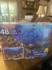 Melissa & Doug Underwater Ocean-Floor Puzzle 48 pcs- New Sealed Great Christmas