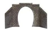 BNIB N BUSCH 8197 SINGLE TRACK TUNNEL PORTAL WITH RETAINING WALLS