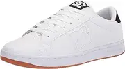 [DC Shoes] DC Men's Striker Skate Shoe, White/Black/Gum, 3.5