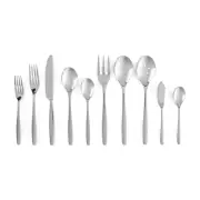 nambe Aidan Flatware Set 45-Pc Set 18/10 Mirror Stainless Steel Silverware Cu...