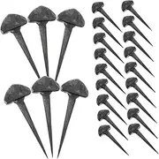 BESPORTBLE Horseshoe Accessories 50pcs Iron Horseshoe Nails Tool Portable Shoing Nails Horse Mounting Fixators