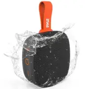 Pyle Portable Wireless BT Streaming Mini Speaker- IPX7; Built-in Microphone