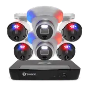 Professional 6 Camera 8 Channel 4K Ultra HD NVR Security System