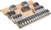 Bamboo Spice Rack Tray - 64 Jars Spice Drawer Organizer for Kitchen Cabinets Sto