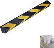 Rubber Garage Corner Protector, L-Shaped Corner Protector, Parking Lot Wall Protector, Protects Car and Corner from Damage, Rubber Corner Protector for Garage, Parking Lot, Warehouse and More