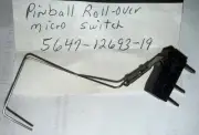Bally / Williams Pinball Micro W/Roll-Over Switch Part Number 5647-12693-19