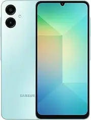 [Samsung] Galaxy A06 4G LTE (64GB + 4GB) Latin Version SM-A065M/DS Factory Unlocked 6.7" Dual Sim 50MP Dual Cam (Case Bundle) - (Light Green)