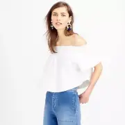 NWT Apiece Apart Milos Smocked Top, size 4, C6345, $260