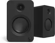 Kanto REN 200W Powered Bookshelf Speakers with HDMI ARC, USB-C, and Bluetooth 5.3 - Matte Black, Pair
