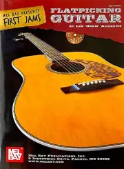 FIRST JAMS: FLATPICKING GUITAR by LEE "DREW" ANDREWS- BOOK/CD SET- NEW!