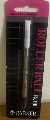 30215 Vintage Parker Rollerball Ink Pen Refill, Black, 0.8mm Medium Pack of 1