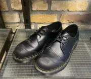 Dr.Martens × NINE INCH NAILS 1461 NIN Black Backhand US10/UK9