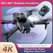 Foldable Drone 4K HD Dual Camera FPV Optical Flow Obstacle Avoidance Quadcopter