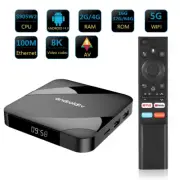Smart TV Box 8K HD Android 14.0 Smart TV Box 2.4G 5G Dual Band Bluetooth 5.2 Wif