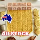 Christmas Embossing Rolling Pin Engraved Elk Baking Cookies Cake Roller Xmas HG