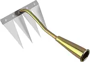 Weeding Rake, Garden Tool, Multifunctional Garden Rake - Rustproof Manual Cost Picker for Lawn Farm