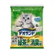 日本Unicharm 消臭大師尿尿後消臭貓砂-綠茶香5L