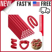 30 Pcs 7'' Flexible Curling Rods Twist Foam Hair Rollers Soft Foam No Heat Hair