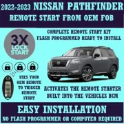 NISSAN PATHFINDER 2023 ENABLE OEM REMOTE START BUILT INTO BCM PLUG & PLAY