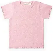 [MONICA + ANDY] Baby Organic Ribbed Short Sleeve Crewneck Tee
