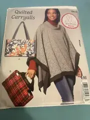 Kwik Sew Pattern K242 ~ Ellie Mae Designs ~ Quilted Carryalls ~ 2 Style Bags
