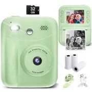 MINIBEAR Kids Camera Instant Print Instant Print Camera for Kids Digital Came...