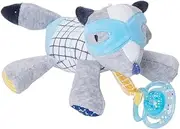 The Soother Buddies Flash The Fox from Bubble (Beautifully Conceived) Soft Soother Holder Designed to Ease Mummy's Life