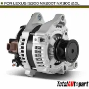 Alternator for Lexus IS300 NX200t RC300 155A 12V CW 6-Groove Decoupler Pulley (for: Lexus)