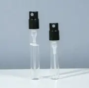 1ml/2ml Travel Size Glass Spray Bottle Women Perfume Sample snap on pump Sprayer