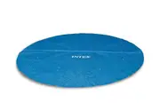 Intex 5.49M Above Ground Round Solar Heating Outdoor Pool Protective Cover Set