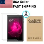 2PK Tempered Glass Screen Protector For T-Mobile Revvl Tab 5G