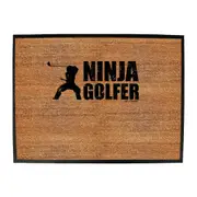 Oob Ninja Golf - Funny Novelty Doormat Man Cave Floor mat